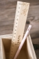 Preview: Lineal flower -personalisiert-
